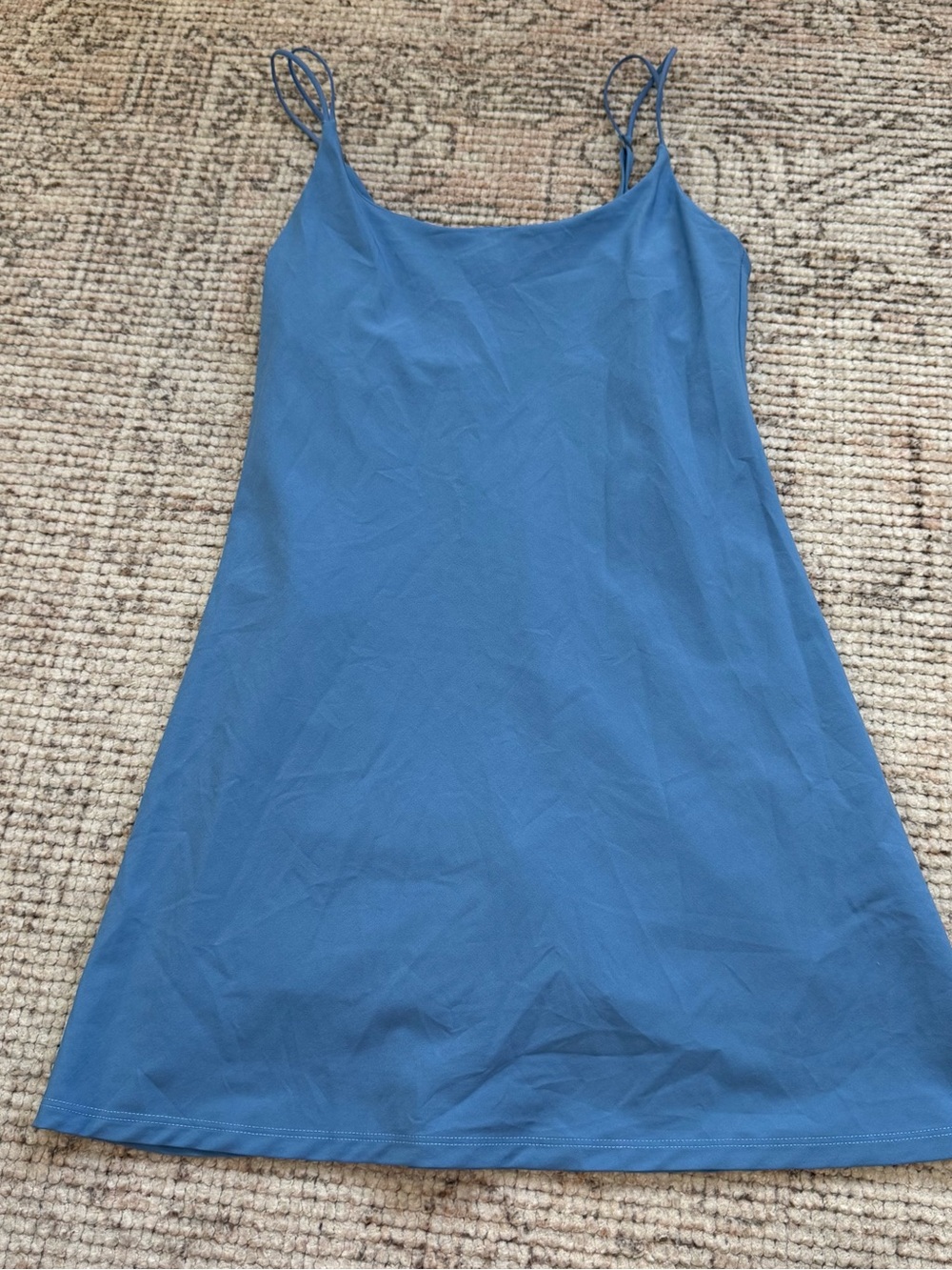 Abercrombie workout dress XS blue Spaghetti Strap